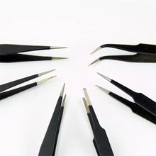 Load image into Gallery viewer, Steel Assorted Precision Tweezers Pack