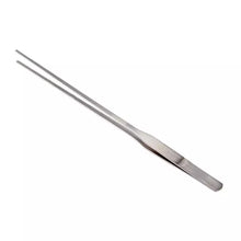 Load image into Gallery viewer, Straight Stainless Steel Extra Long Tweezers